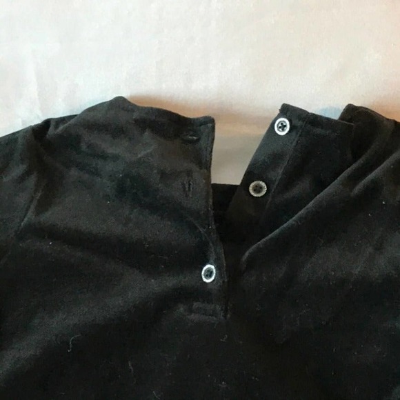 Carter's Girl's Frilly Black Top - Picture 2 of 6